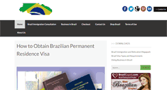 Desktop Screenshot of brazilimmigration.com